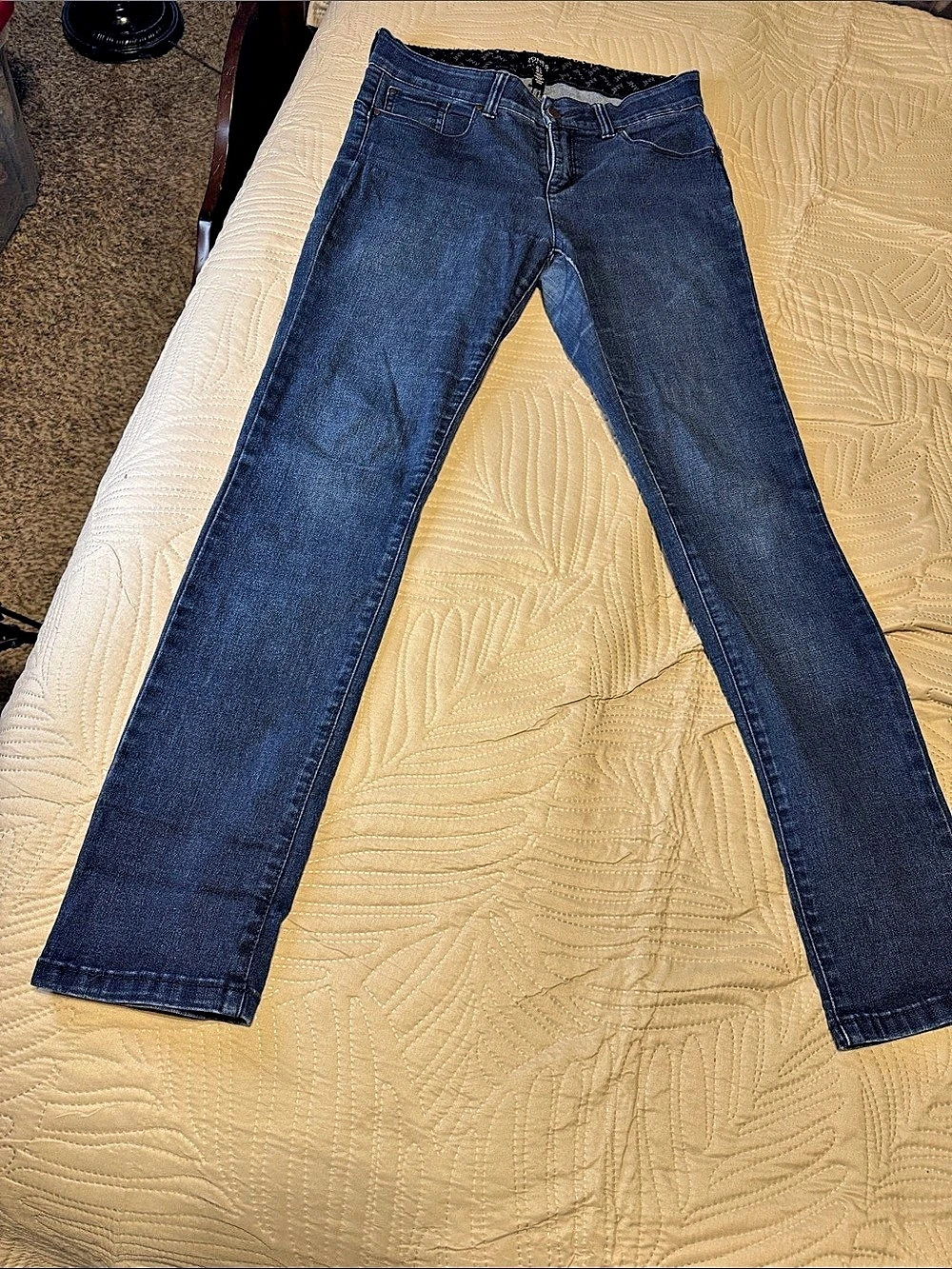 Jones New York Lexington Straight Leg Jeans Blue women’s Waist 4